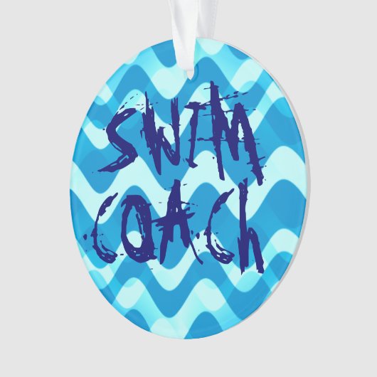 SWIM COACH ORNAMENT (voorkant)