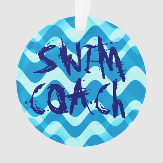 SWIM COACH ORNAMENT (voorkant)