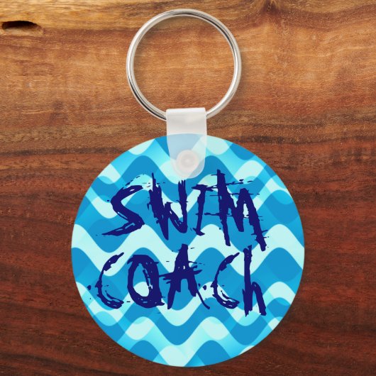 SWIM COACH-Sleutelhanger Sleutelhanger (Voorkant)