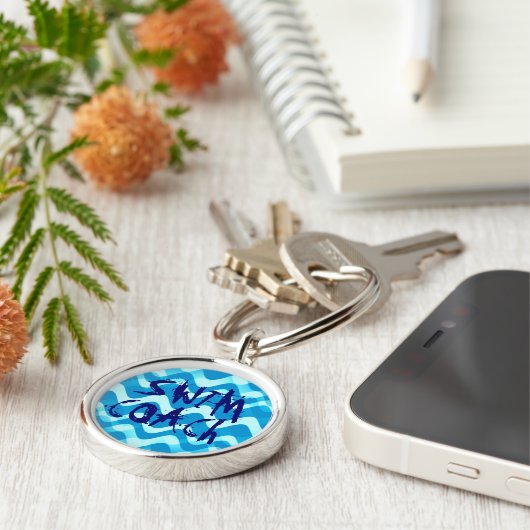 SWIM COACH-Sleutelhanger Sleutelhanger (Zijkant)