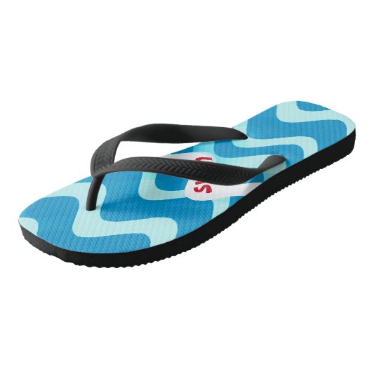 Swim Coach Womens of Mannen Teenslippers (Schuin)