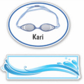 SWIM-computer Sticker (Voorkant)