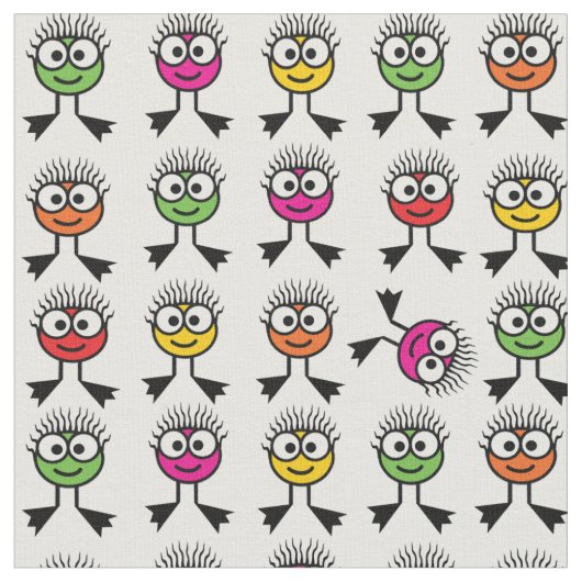 Swim Creature Fabric Stof (Close Up)