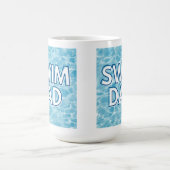 Swim Dad Coffee Mug Koffiemok (Center)