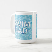 Swim Dad Coffee Mug Koffiemok (Voorkant links)