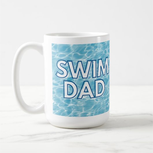 Swim Dad Coffee Mug Koffiemok (Links)