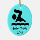 Swim Design Ornament (Rechts)