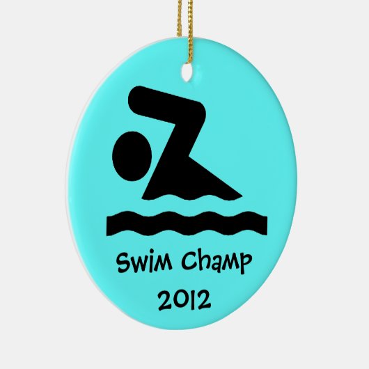 Swim Design Ornament (Rechts)