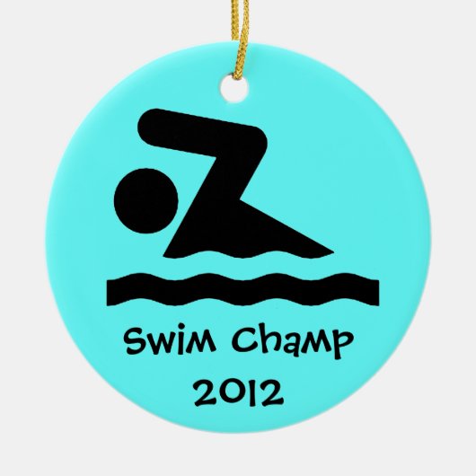 Swim Design Ornament (Voorkant)