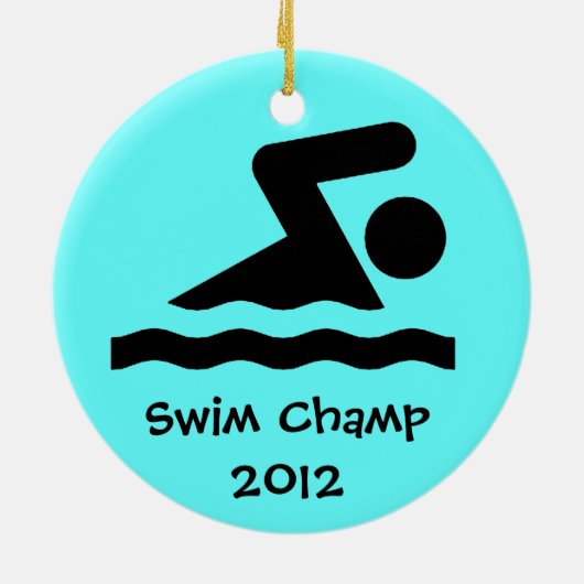 Swim Design Ornament (Achterkant)