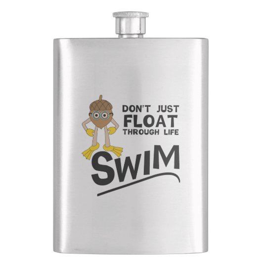 Swim door het leven flacon (Voorkant)