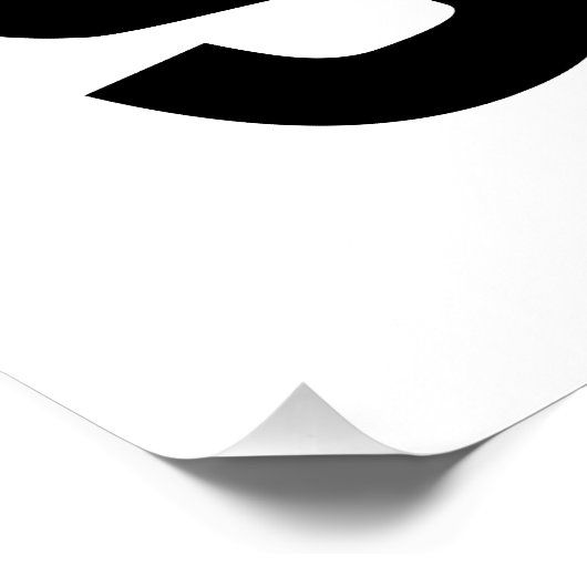 Swim door het leven perfect poster (Hoek)