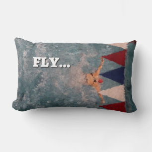 Swim Dream FLY gooi Pillow Kussen