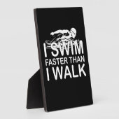 Swim Faster Than I Walk Fotoplaat (Zijkant)