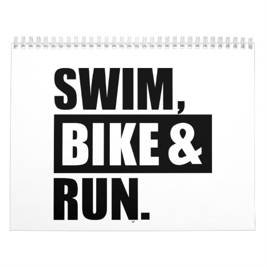 Swim-fiets Kalender (Hoes)