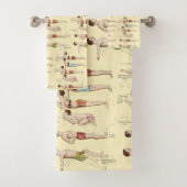 Swim Funny, Franse  zwemles Bad Handdoek (Insitu)