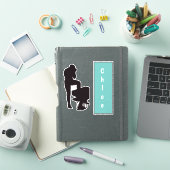 SWIM - Gepersonaliseerd Sticker (iPad Cover)