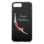 Swim Goddess iPhone Case (Achterkant)