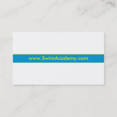 Swim Instructor Visitekaartje (Achterkant)