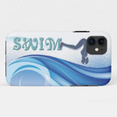 Swim iPhone Case (Achterkant (horizontaal))