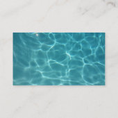 Swim Lessons - Swim-leraar Visitekaartje (Achterkant)