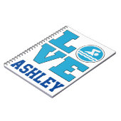 Swim Love Notitieboek for Competitive Swaters and  (Linkerzijde)