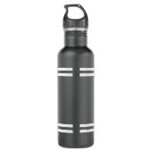 Swim Mam Cute Swimming and Diving with Heart Waterfles (Achterkant)