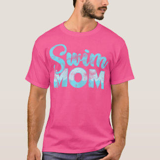 Swim Mam Prouder Swimmer Woman T-shirt