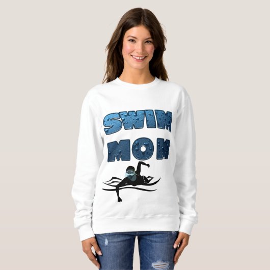 Swim Mam Sweatshirt (Voorkant volledig)