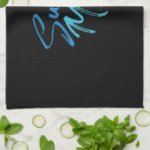 Swim Mam zwemmen Funny Cute Gift Theedoek (Gevouwen)