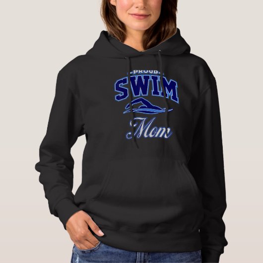 Swim mama hoodie (Voorkant)
