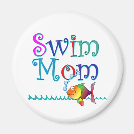 Swim mama magneet (Voorkant)