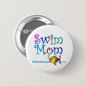 Swim mama ronde button 5,7 cm (Voorkant /achterkant)