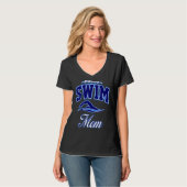Swim mama t-shirt (Voorkant volledig)