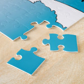 Swim met dolfijnen legpuzzel (Zijkant)