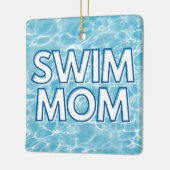 Swim Mom Christmas Ornament (Links)