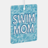 Swim Mom Christmas Ornament (Voorkant Rechts)