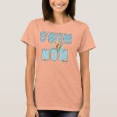SWIM MOM LADIES T-SHIRT (Voorkant)
