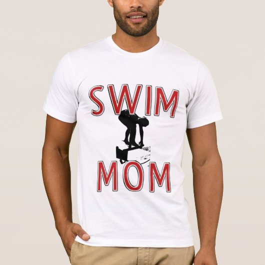 SWIM MOM T-SHIRT (Voorkant)