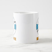 Swim Ring Light Blue Grote Koffiekop (Voorkant)