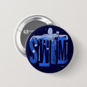 SWIM RONDE BUTTON 5,7 CM (Voorkant /achterkant)