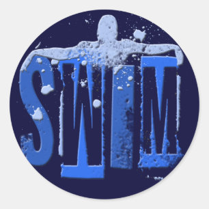 SWIM RONDE STICKER