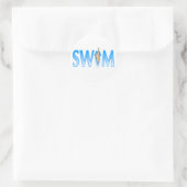 Swim Ronde Sticker (Tas)