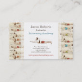 Swim School Swimming Teacher  Frans Visitekaartje (Voorkant)