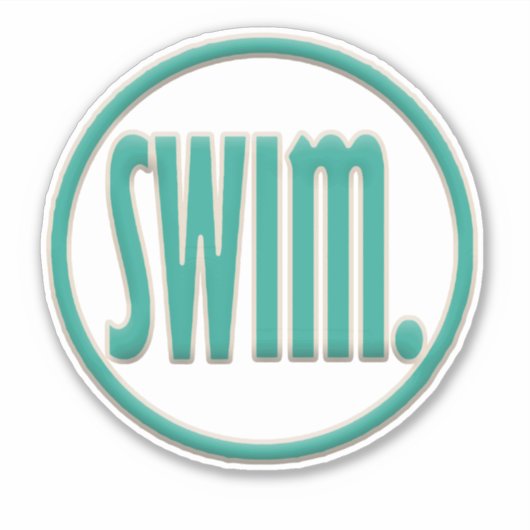 Swim Sticker (Voorkant)
