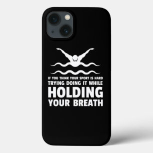 Swim Swimmer Funny Swimming Sport Practice Design Case-Mate iPhone Case