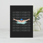 Swim Swimmer Love Funny Swimming Boy Sport Kaart (Staand voorkant)
