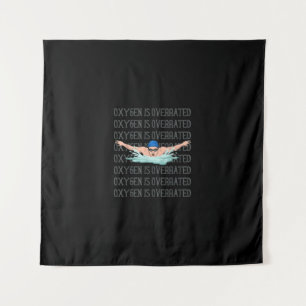 Swim Swimmer Love Funny Swimming Boy Sport Wandkleed