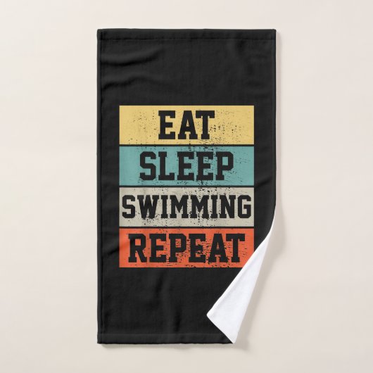 Swim Swimmer Swimming Gift Handdoek (Handdoek)