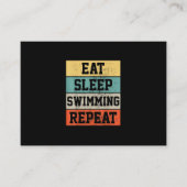 Swim Swimmer Swimming Gift Informatiekaartje (Voorkant)